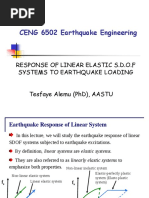 T2. Linear Elastic System Response