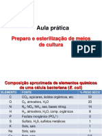 ElzaAula 5 - Preparo e Esterilizacao de Meios de Cultura