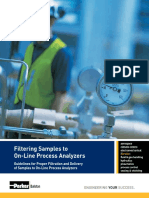 Filtering Samples To On-Line Process Analyzers