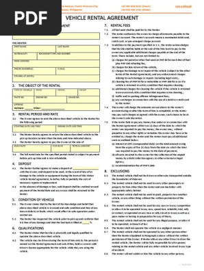 motorcycle rental agreement pdf renting vehicles