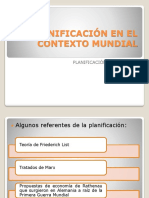 La Planificaión en El Contexto Mundial
