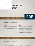 Proyecto Vs Modelo