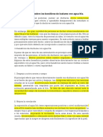 Investigación Sobre Los Benéficos de Bañarse Con Agua Fría