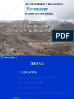 Alteraciones Epitermales de Alta Sulfuracion PDF