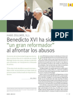 Articulo de Revista - Benedicto 16 Ha Sido Un Gran Reformador - Zollner
