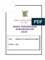 Buku Persediaan Kokurikulum Persatuan Bahasa Inggeris (2019)