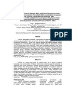 Reaction-Random Amplified Polymorphic DNA Untuk Analisis Keragaman