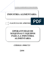 89001723 Operatividad de Maquinas y Equipos en La Indsutria Alimentaria