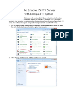 How To Enable IIS FTP Server and use with Cardipia_1710