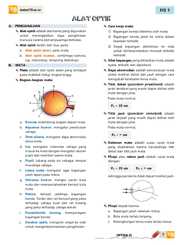 Alat Optik PDF | PDF