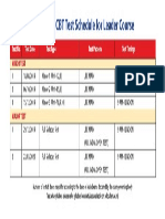 JEE Main CBT Test Schedule