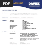 Davies Eposeal Epoxy Sealer Overview | PDF