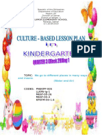 Culture Based Lesson Plan