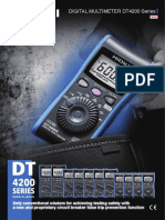 Digital Multimeter Dt4200 Series
