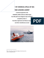 Review of Chemical Spills at Sea and Lessons Learnt PDF