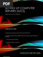 Setting Up Computer Servers (Sucs)