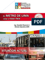 Metro de Lima Oswaldo Plasencia