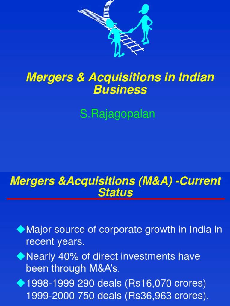 Mergers & Acquisitions in Indian Business Modfd | PDF | Mergers And ...