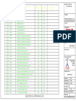 Uni-K: Electrical Drawing List