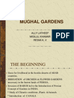The Evolution and Design Features of Mughal Gardens