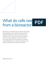 What Do Cells Need From A Bioreactor?