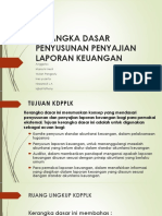 Kerangka Dasar Penyusunan Penyajian Laporan Keuangan