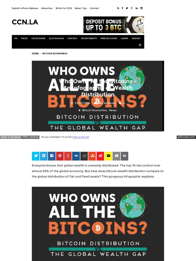 Who Owns BTC | PDF | Bitcoin | Business