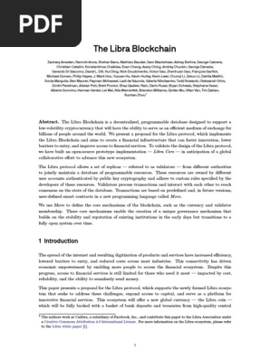 The Libra Blockchain