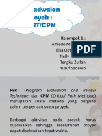 Penjadwalan Pert/cpm