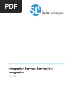 Sciencelogic Integration Service Servicenow 1-8-0