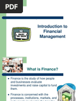 Introduction To Financial Management