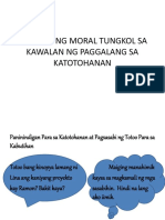 Val 15 Mga Isyung Moral Tungkol Sa Katotohanan