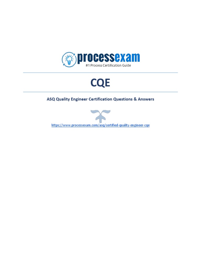 CQE Musterprüfungsfragen | Maxtic