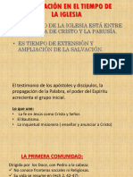 La Salvación en El Tiempo de La Iglesia