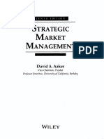 Strategic Market Management 10th Edition