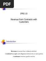 IFRS 15 Revenue From Contracts With Customers