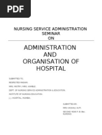 Download Administration and Organization of Hospital by Sachin Nalawade SN41374133 doc pdf