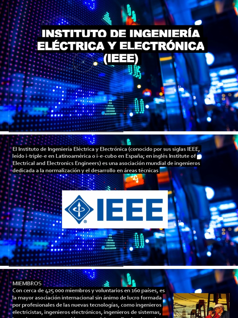 Instituto de Ingeniería Eléctrica y Electrónica Instituto de