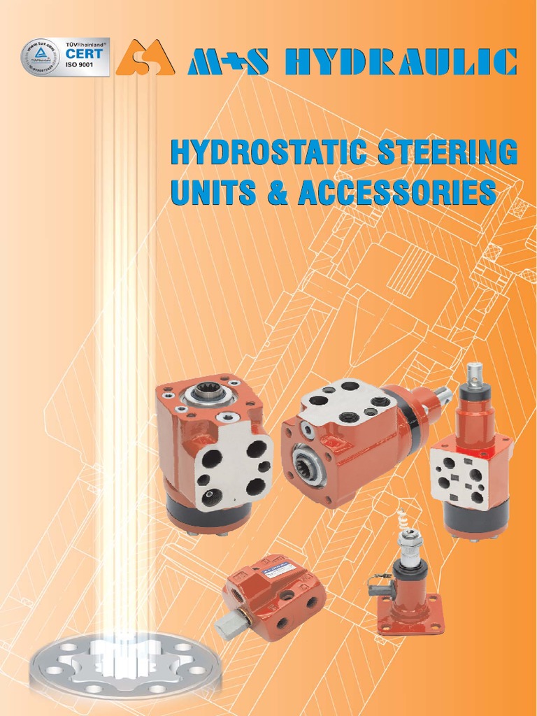 Hydrostatic Steering Units Overview | PDF | Pump | Hydraulics