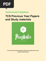 Pro TCS Technical Paid Paper