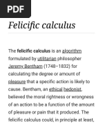 Felicific Calculus - Wikipedia