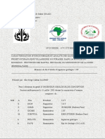 Memoire Ingenieur Hydrochimie