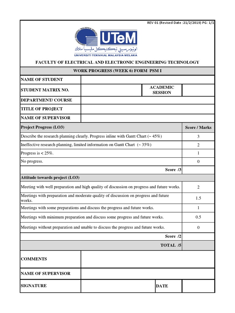Project Progress Report Template | PDF