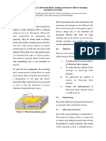 Comparative Analysis of Microstrip Patch Antenna and Observe Effect of Changing Parameter at 5.4Ghz