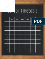 Timetable 05