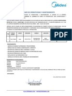 Certificado de Operatividad - Cabal