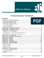 NSW Centre for Effective Reading Middle Years Comprehension Handbook