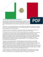 Historia y Significado de La Bandera Mexicana