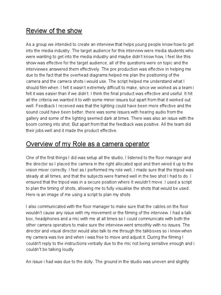 Unit 35 Multicam Lac | PDF | Interview