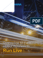 Connecting All Parts of Your Business To: Run Live